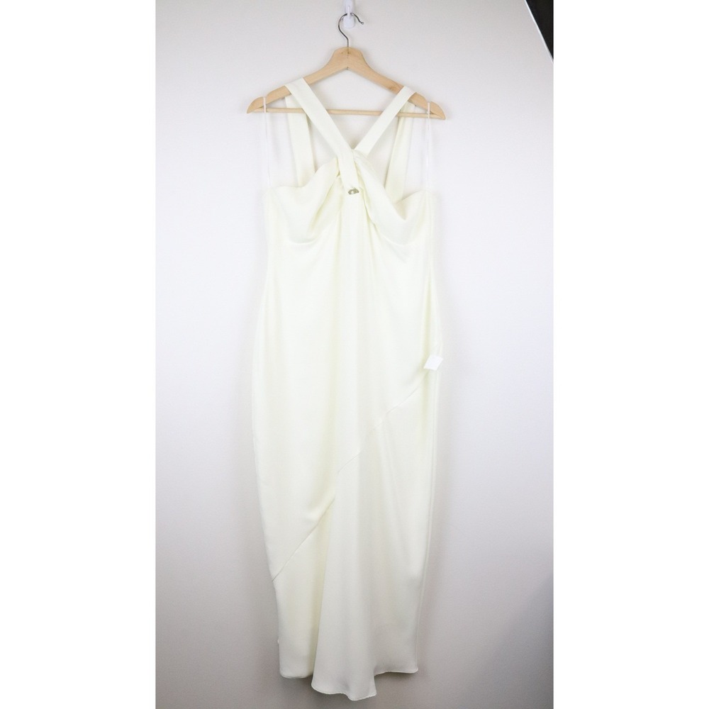 NWT Lady Pipa Rivera Dress White Collection Ivory Maxi Formal XXL Wedding Bridal - Picture 3 of 12